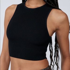 Aritzia Babaton Sculpt Knit Racer Tank